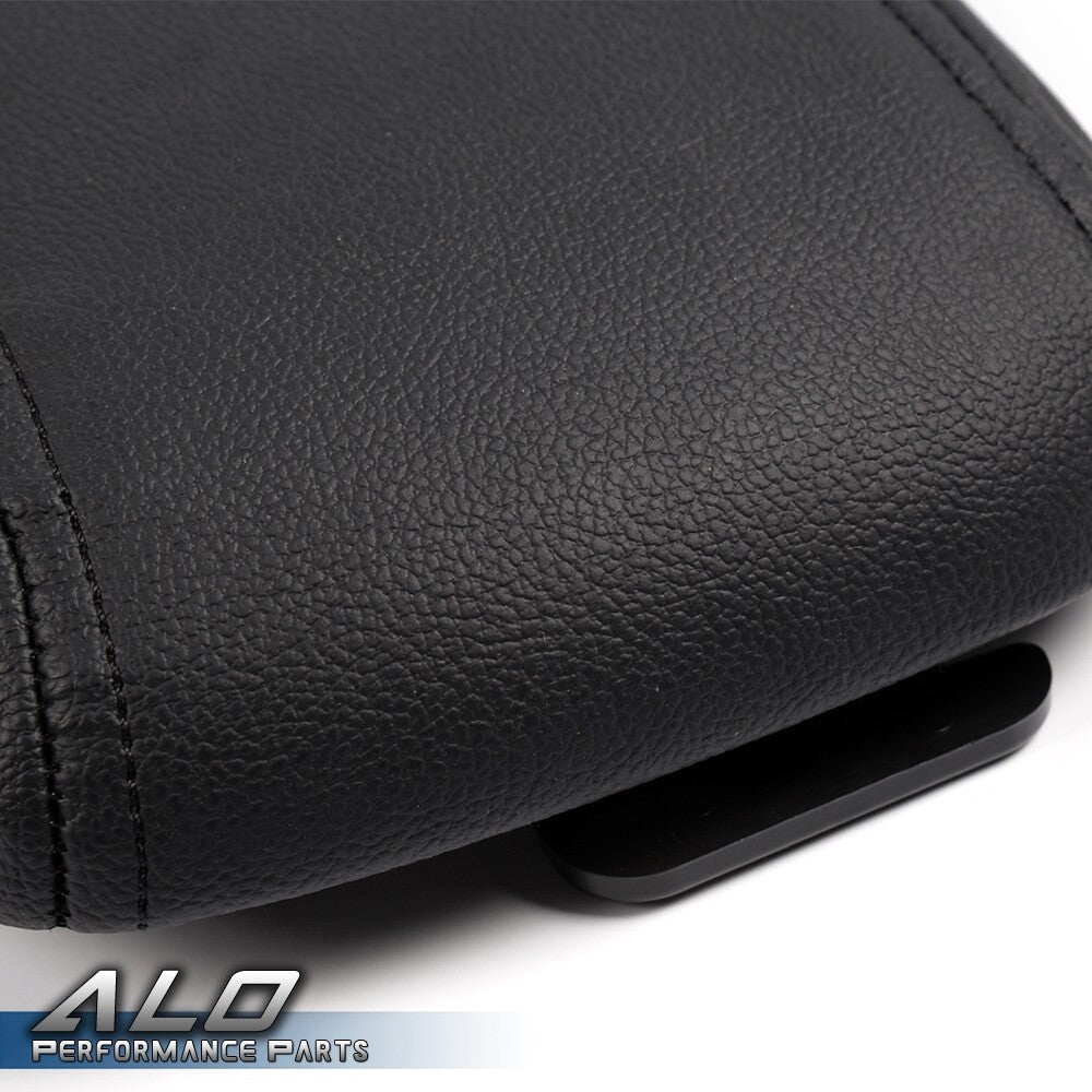 Solid Spare Fit For Chevy Trailblazer GMC Envoy 2002-2009 Center Console Armrest Lid Black