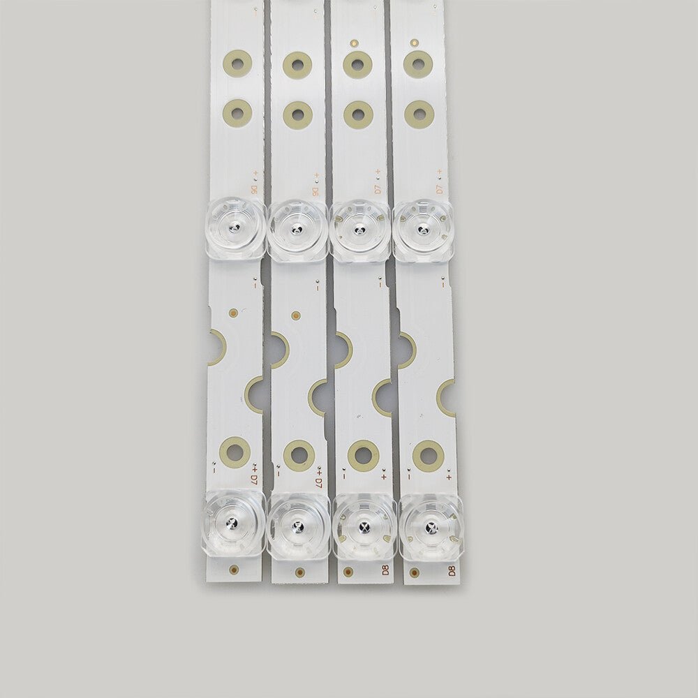 LED Backlight Strips(4) For TCL 55S423 55S421 55S425 55HR330M07B2 55HR330M08A2