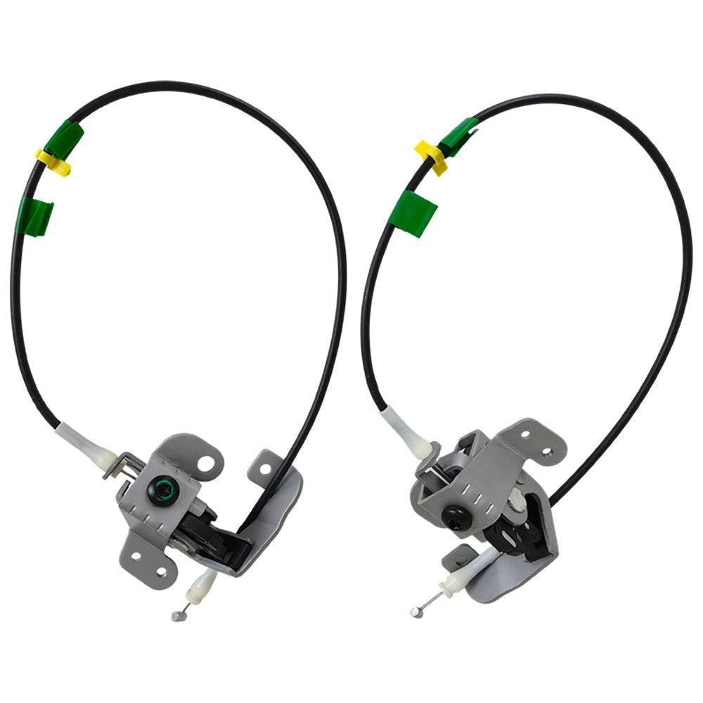 2Pcs Upper Door Lock Latch w/Cable For Ford Ranger 2002-2011 Rear Left & Right