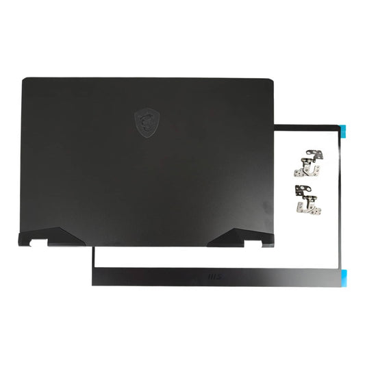 Solid Spare For MSI GE66 Vector GP66 MS-1541 MS-1542 MS-1543 Back Cover+ Bezel Hinges Black