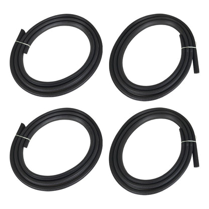 4pcs Left Right Front Rear Door Weatherstrip Seal For Toyota 4Runner 2000-2002