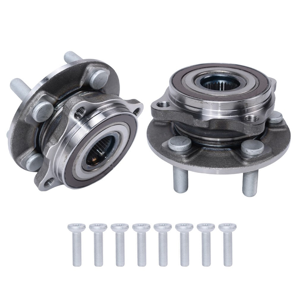 2X Front Wheel Hub Bearing For Land Rover Range Rover Velar Jaguar F-Pace