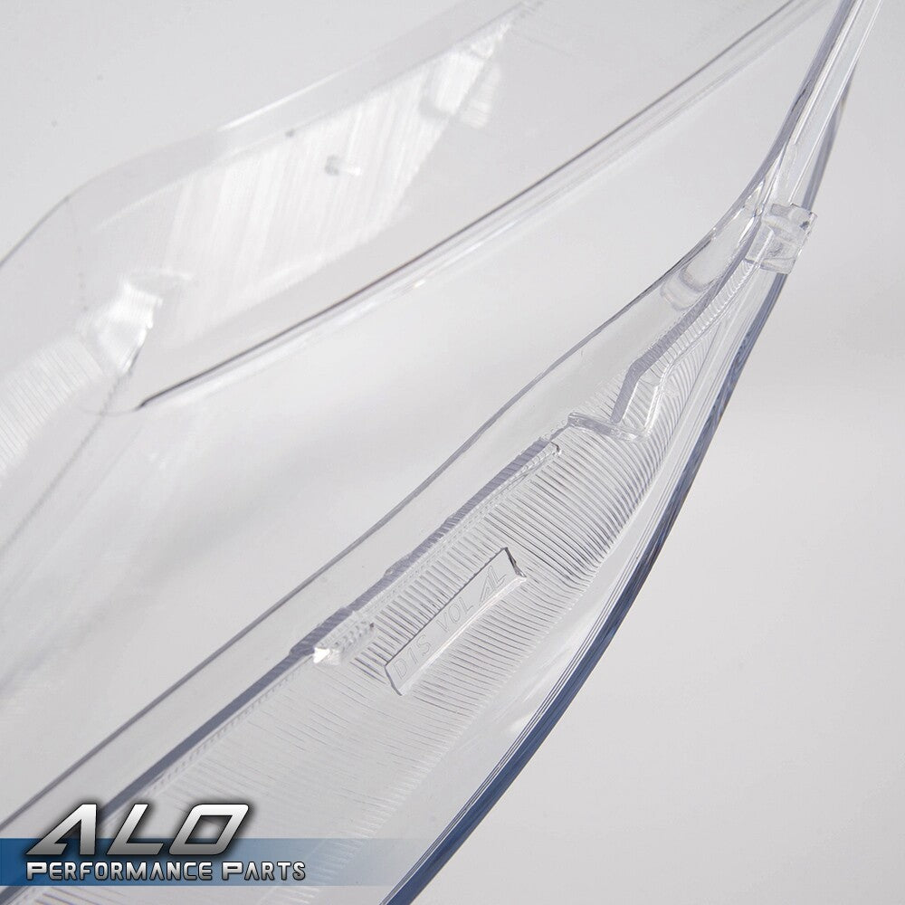 Solid Spare Fit For Mercedes S W221 Headlight Replacement Lens Plastic Cover Left+Right