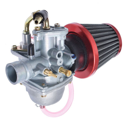 Solid Spare Carburetor & Air Filter For Eton RXL70 ATV 2-Stroke Quad 4 Wheeler