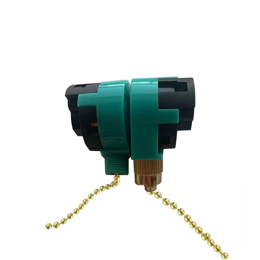 For ZING EAR ZE-268S6 Pull Chain Switch 4Wire 3 Speed Ceiling Fan Switch 6A 125V