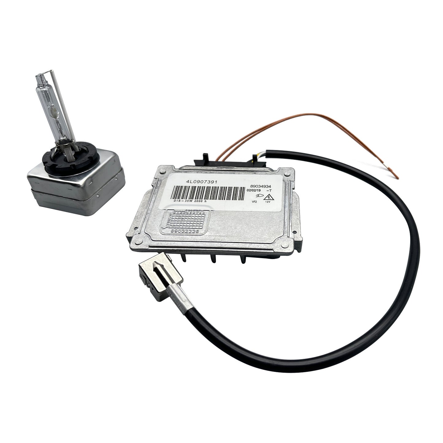 Xenon HID Headlight Ballast & Ignitor &Bulb For 2007-2010 Audi Q7 3.0L 3.6L 4.2L