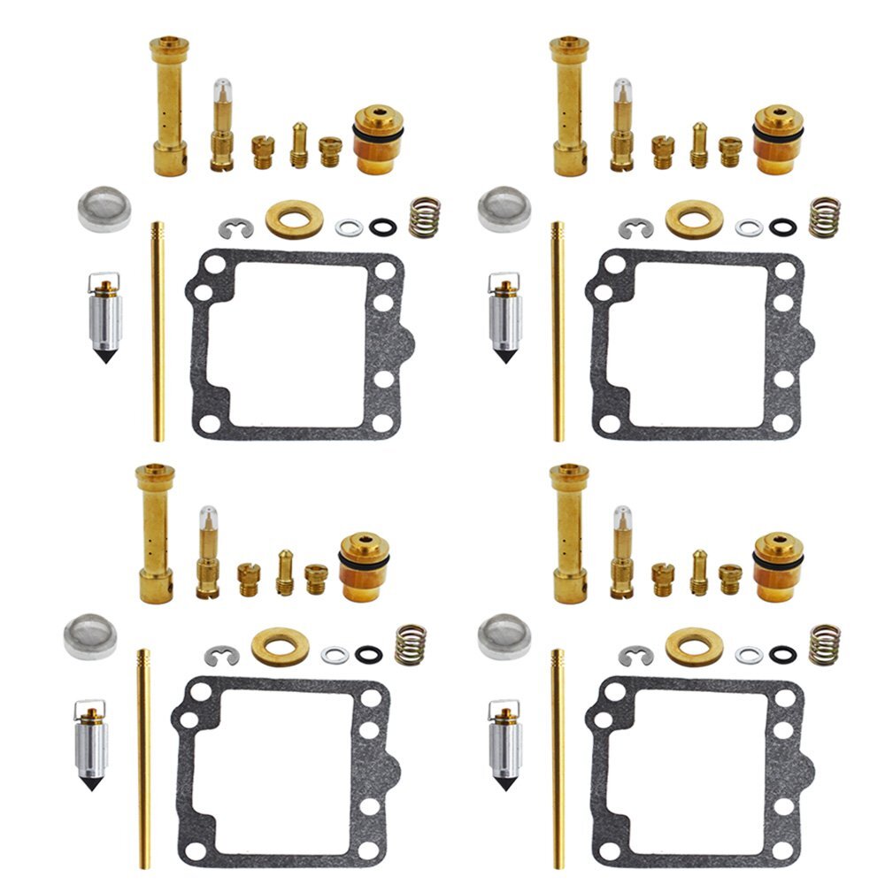 Solid Spare 4 X Carburetor Carb Repair Rebuild Kit For Suzuki GS650G & GS650GL GS 650G 81-83