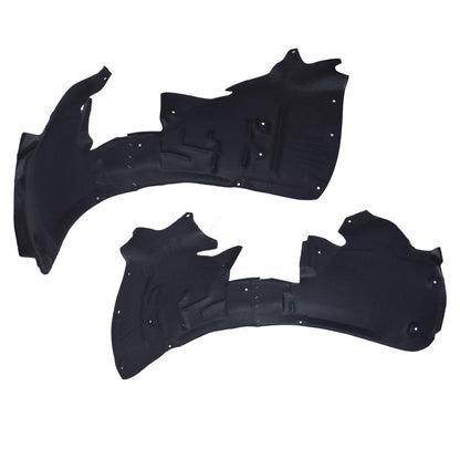 Front Driver & Passenger Side Fender Liner Set w/ Clips For 2009-2012 Audi A4 S4
