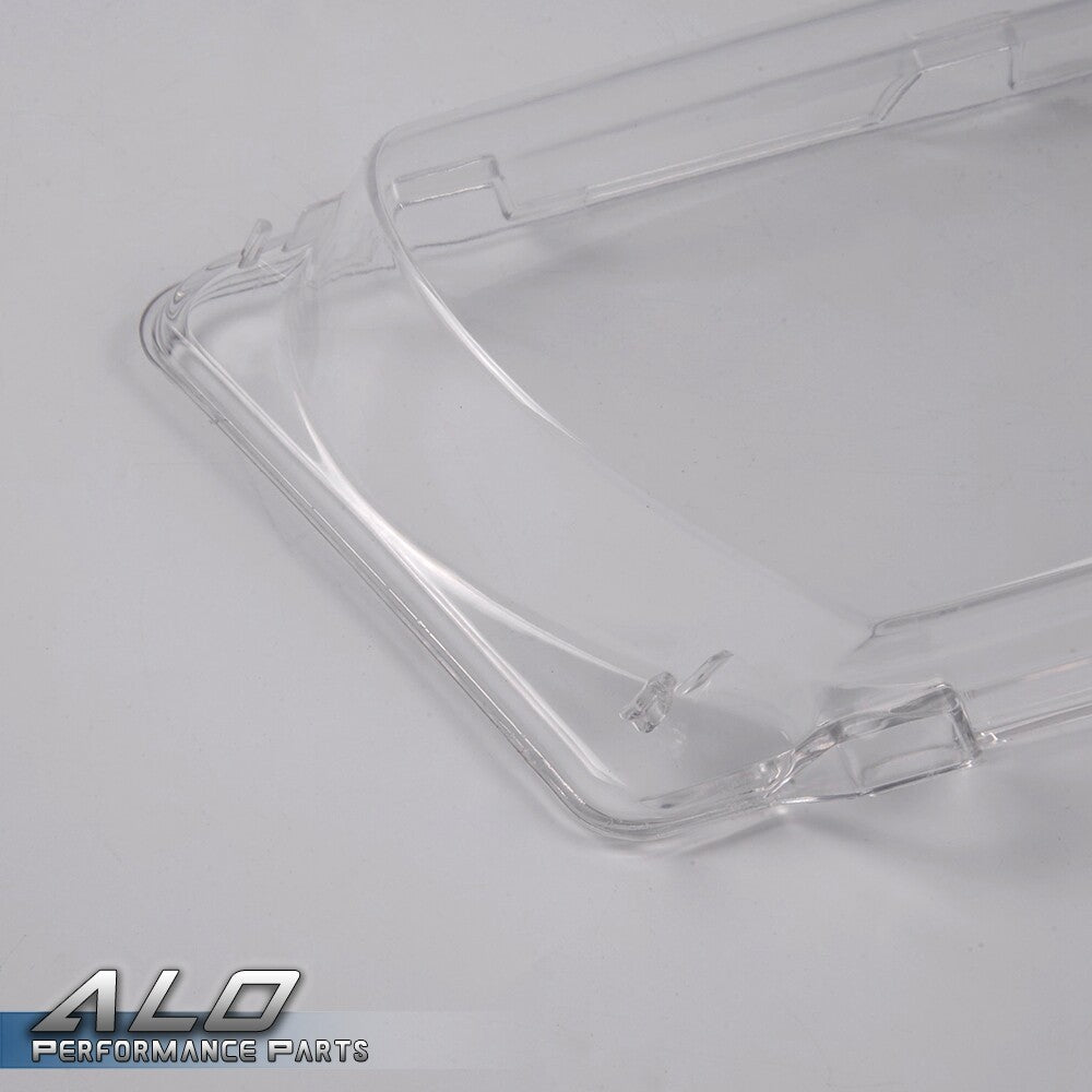 Solid Spare Fit For 02-06 BMW E46 3 Series Left & Right Headlight Replacement Lens Clear
