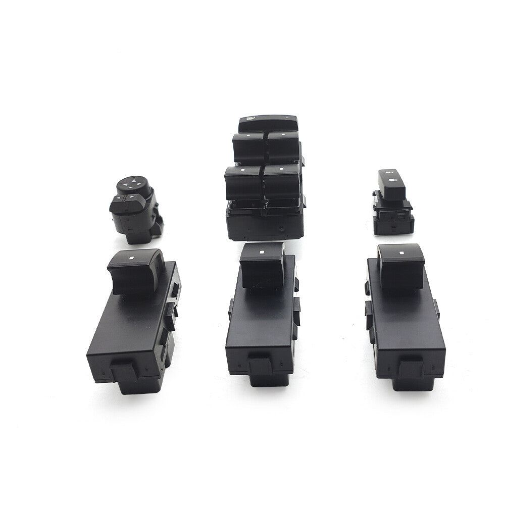 Window Switch+Door Lock+Mirror Control For 2007-13 Chevy GMC Driver+Passenger US
