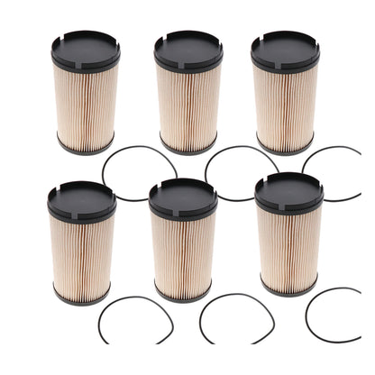 New 6Pack Fuel Filter K37-1029 For Peterbilt Kenworth FS20172 K37-1012 K37-1011