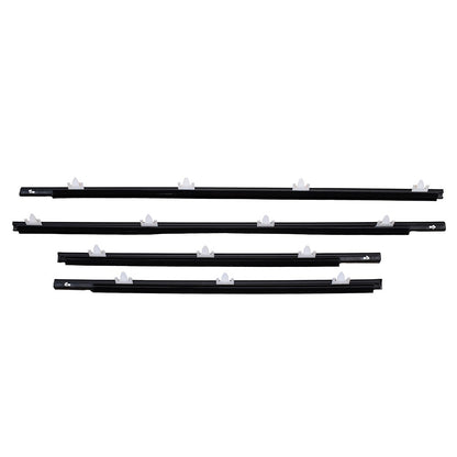 Front Rear Door Belt Glass Weatherstrip Seal For Nissan Sunny B13 Sentra Tsuru