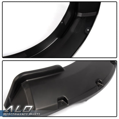 Solid Spare New Fit For Ford F150 2015 2016 2017 Black Pocket-Rivet Wheel Fender Flares