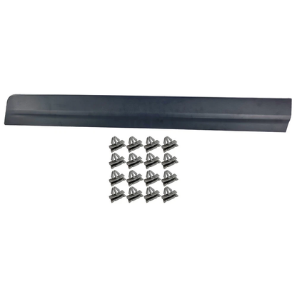 For 2020-2025 Cadillac XT5 front lower passenger side black Door Trim Molding