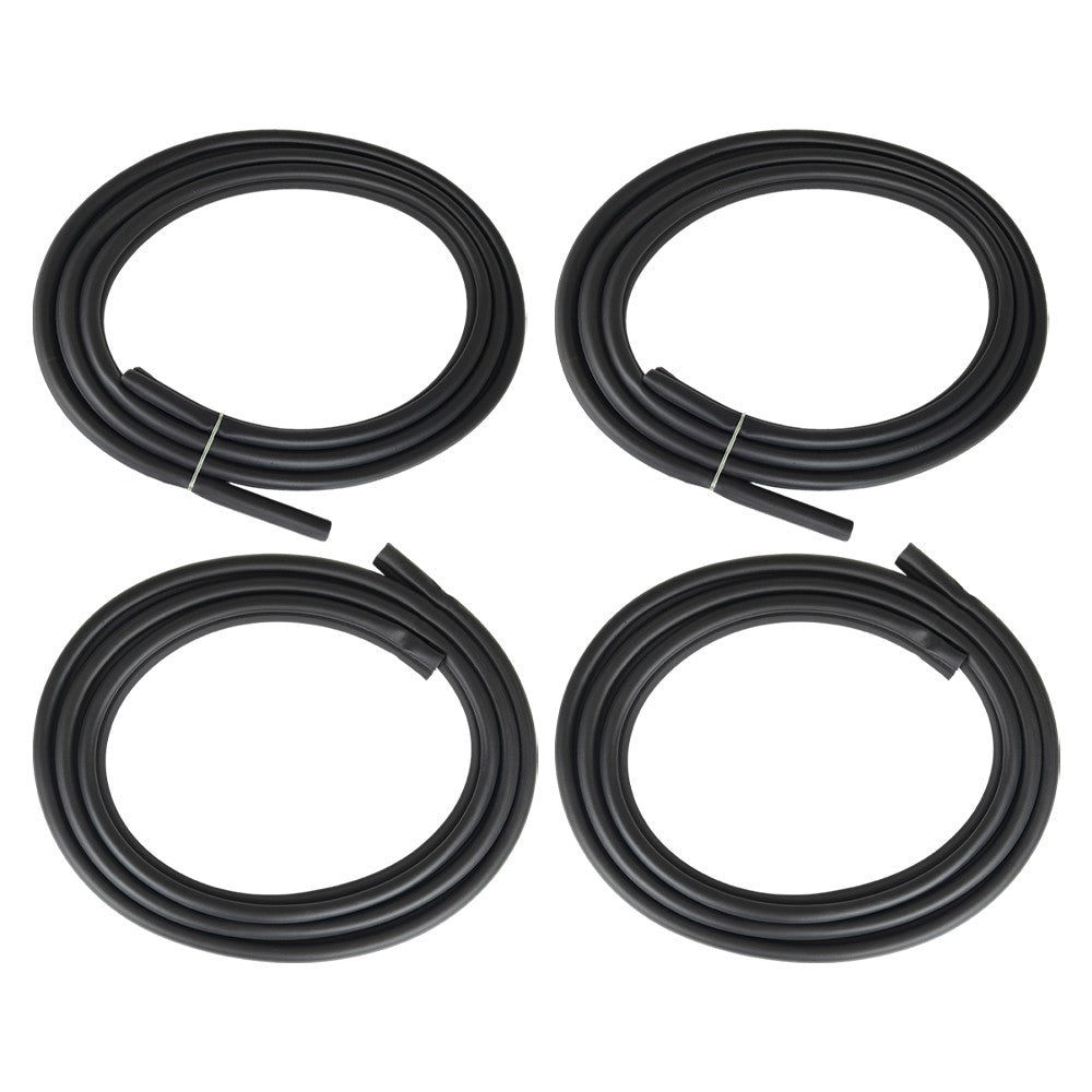 4pcs Left Right Front Rear Door Weatherstrip Seal For Toyota 4Runner 2000-2002