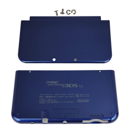 Top Bottom Cover Replacement Housing Shell Case Blue For New Nintendo 3DS XL LL