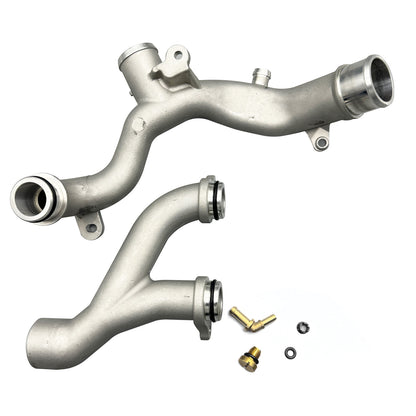 Upgraded Metal Coolant Outlet Pipes For Jaguar Land Rover 3.0L 5.0L Oil cool