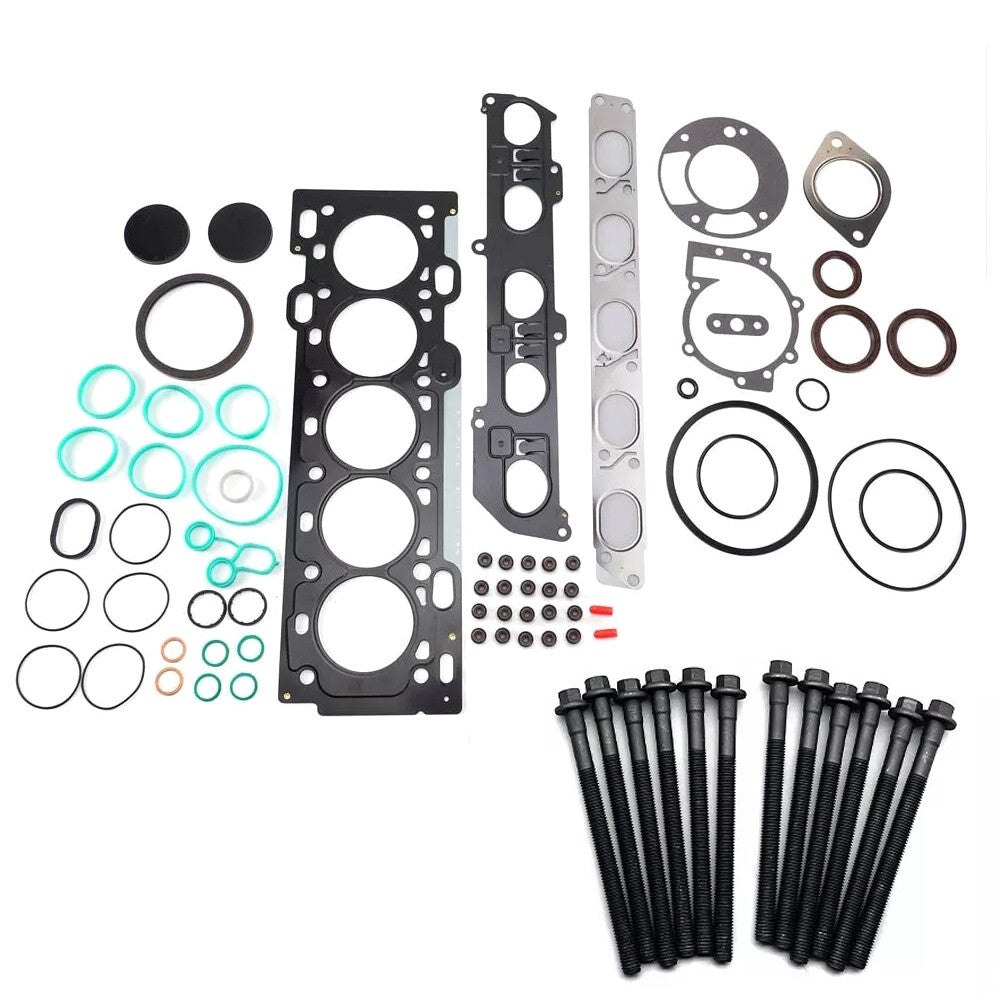 Head Gasket Set W/ Bolts For 04-15 Volvo C30 C70 S40 S60 V50 2.5L L5 20V HGS4504