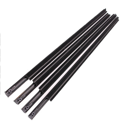 4Pcs Fit For 2009-2021 Ram 1500 2500 3500 4500 5500 Outer Belt Weatherstrip New