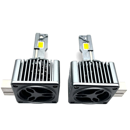 For LED Headlight Bulb D1S D1R High Low Beam HID Xenon Conversion Kit