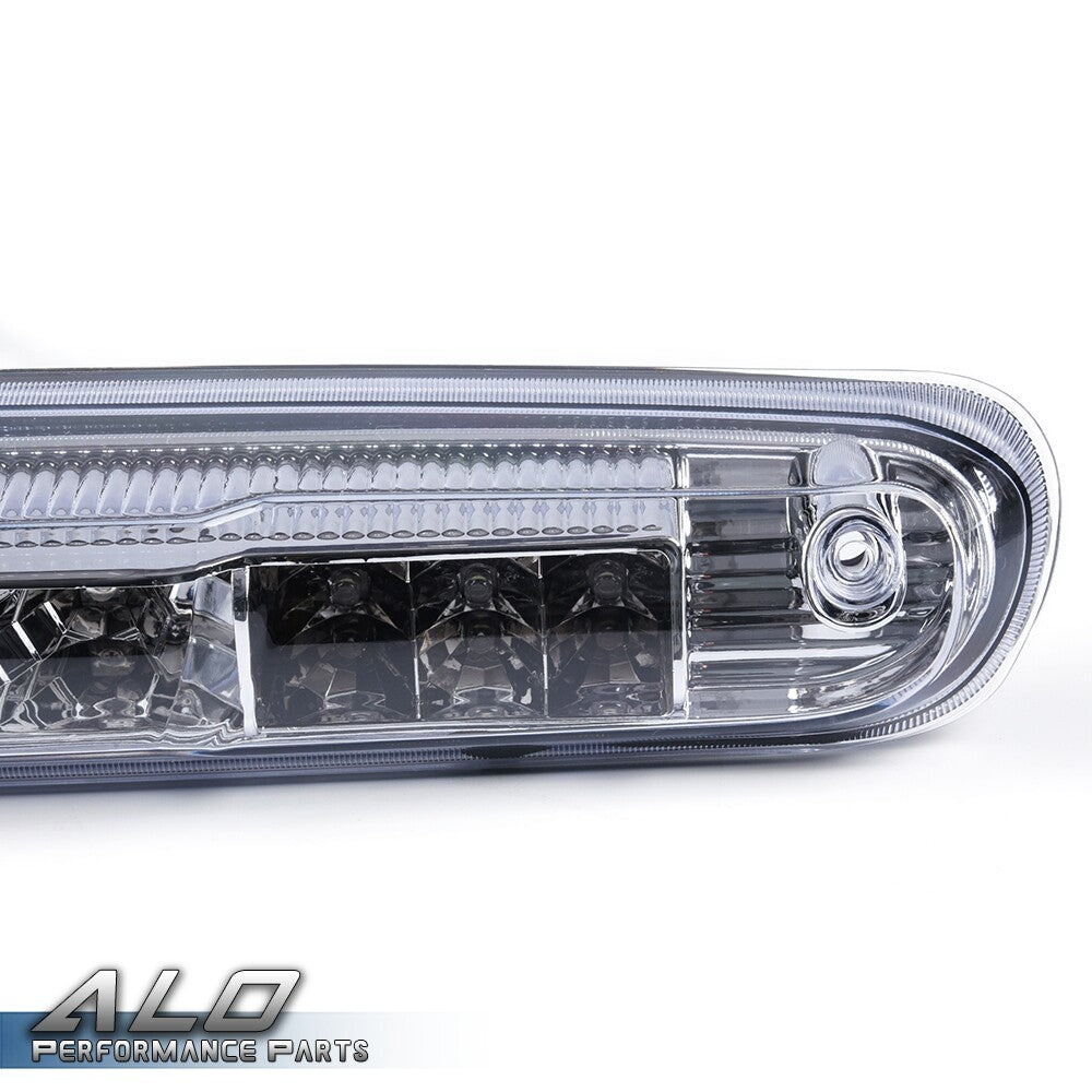Solid Spare Clear Third 3rd LED Brake Light Cargo Lamp Fit For 07-13 Silverado GMC Sierra