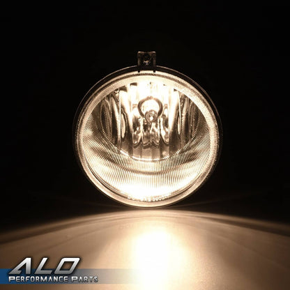 Solid Spare Fog Lights W/Bulbs Fit For 05-2010 Jeep Grand Cherokee Commander Durango Dakota