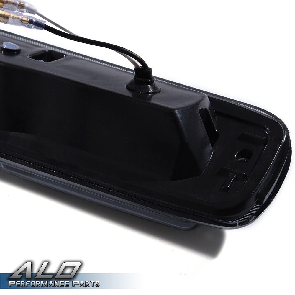 Solid Spare Fit For 99-07 Silverado/Sierra Black/Smoked 3D Third 3rd Brake/Cargo Light
