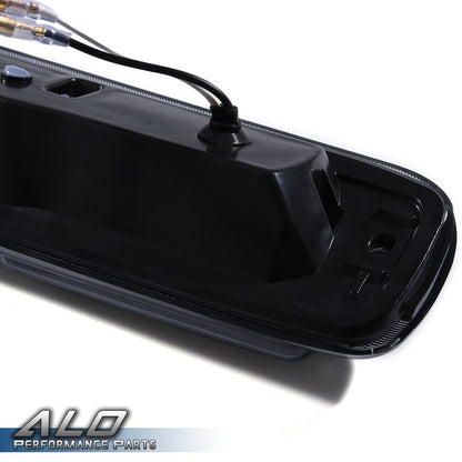 Solid Spare Fit For 99-07 Silverado/Sierra Black/Smoked 3D Third 3rd Brake/Cargo Light