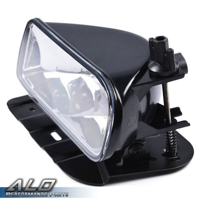 Solid Spare Fit For 02-06 Cadillac Escalade Left&Right Clear Lens Fog Light Lamps W/Bulbs