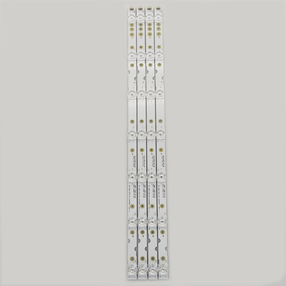 LED Strips(4) for 50S421 50S423 TCL-GIC-50D6-3030-4X7-LX20180417 4C-LB5007-ZM03J
