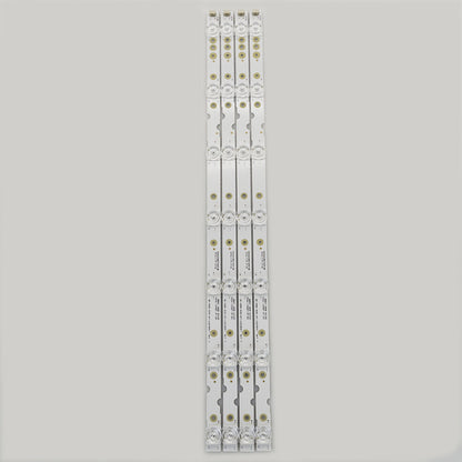 LED Strips(4) for 50S421 50S423 TCL-GIC-50D6-3030-4X7-LX20180417 4C-LB5007-ZM03J