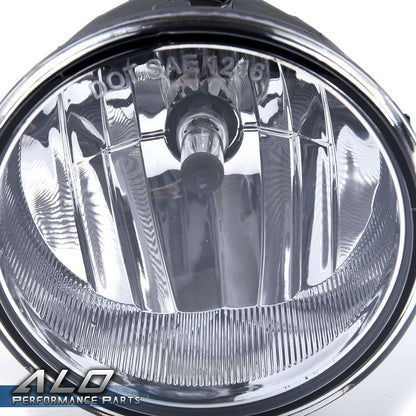 Solid Spare Clear Front Bumper Fog Lights Lamps Fit For 2006-2010 Ford F-150 Left+Right