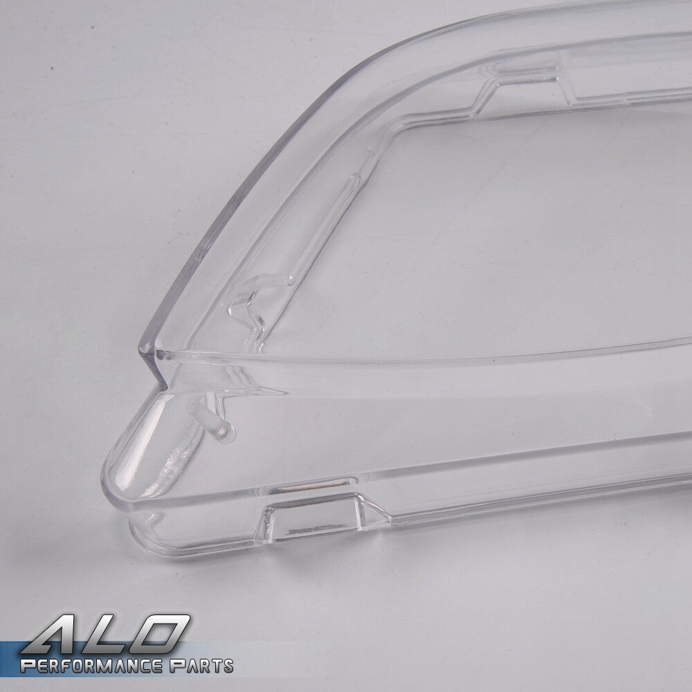 Solid Spare Fit For 02-06 BMW E46 3 Series Left & Right Headlight Replacement Lens Clear