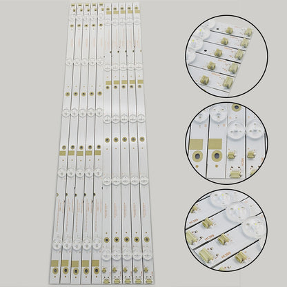 LED Backlight Strips For SHARP LC-55P6000U LC-55P6000B SVH550AL2 SVH550AL3