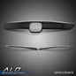 Solid Spare Fit For 2018-2020 Honda Accord Carbon Look Grille Eyelid Overlay Cover Trims