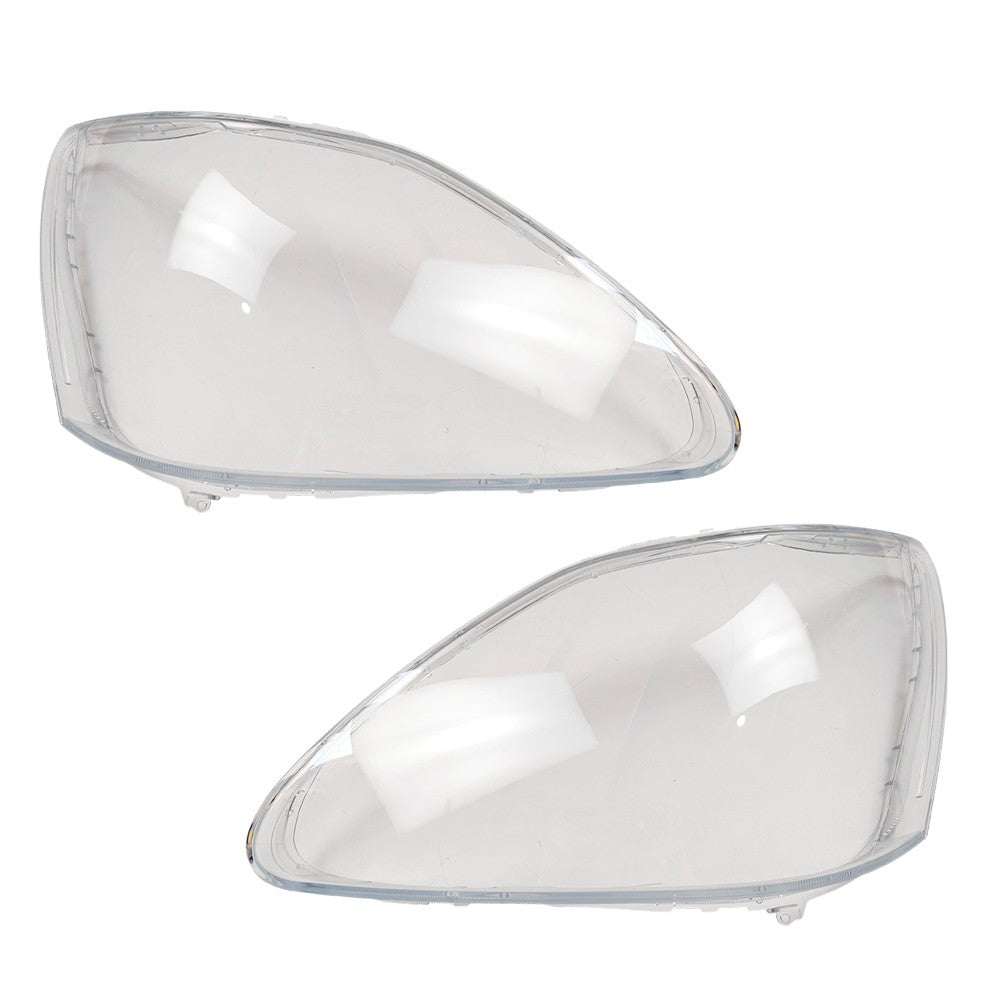 L+R Clear Front Headlight Lens Cover Pair For Lexus LS430 2004 2005 2006