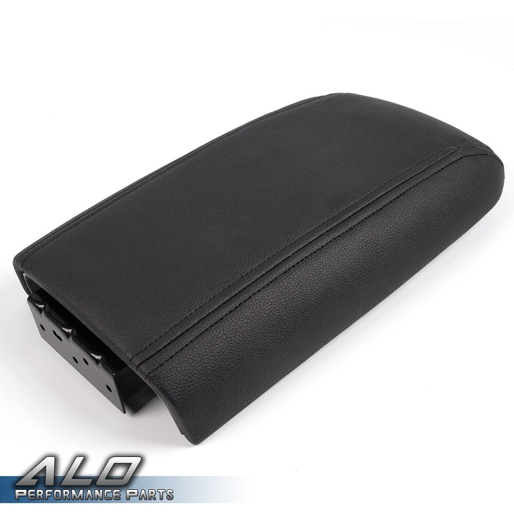 Solid Spare Fit For Chevy Trailblazer GMC Envoy 2002-2009 Center Console Armrest Lid Black