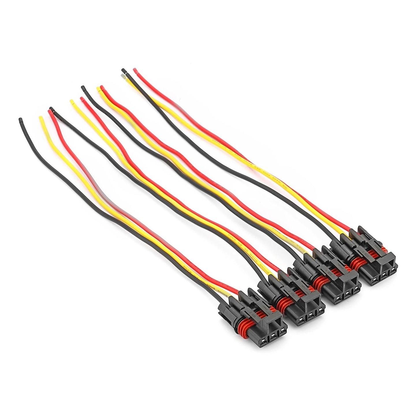 4PC For Polaris Ranger Crew XP1000 & RZR RS1 Pulse Power Plug Pigtail Connector
