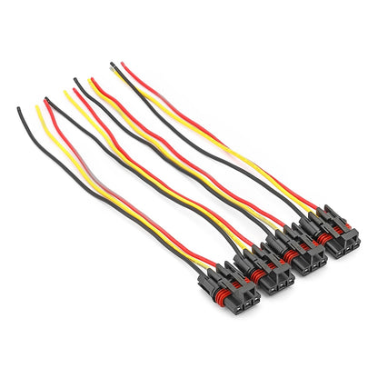 4PC For Polaris Ranger Crew XP1000 & RZR RS1 Pulse Power Plug Pigtail Connector