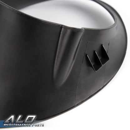 Solid Spare Fit For 02-08 Dodge Ram 1500 2500 3500 Bumper Fog Light Lamp Bezel Cover Black