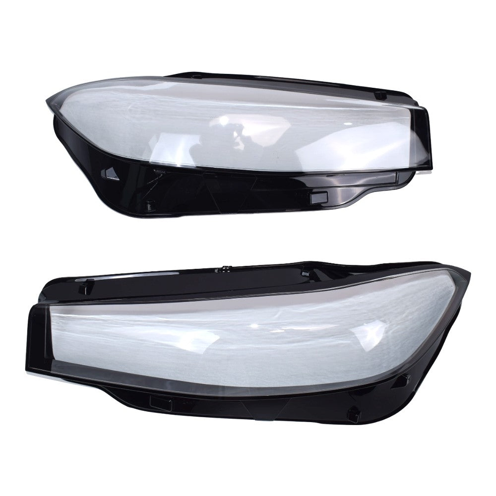 Driver Passenger Headlight Lens Shell Cover For BMW 3 Series G20 G21 2023-2024