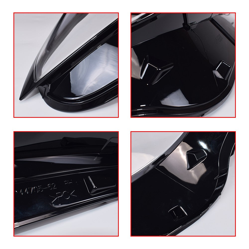 Driver Passenger Headlight Lens Shell Cover For BMW 3 Series G20 G21 2023-2024