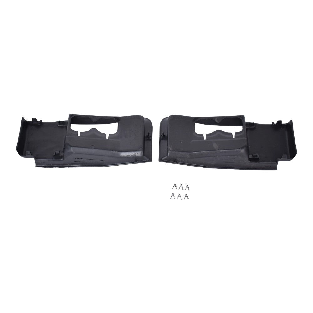 2Pcs Front LH & RH Plastic Tow Hook Bezel For Ford F-350 Super Duty 2022 Lariat