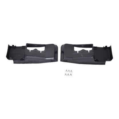 2Pcs Front LH & RH Plastic Tow Hook Bezel For Ford F-350 Super Duty 2022 Lariat