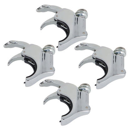Solid Spare For Dyna FXDB 2002-2016 49mm 4PCS Windshield Windsreen Clamps New