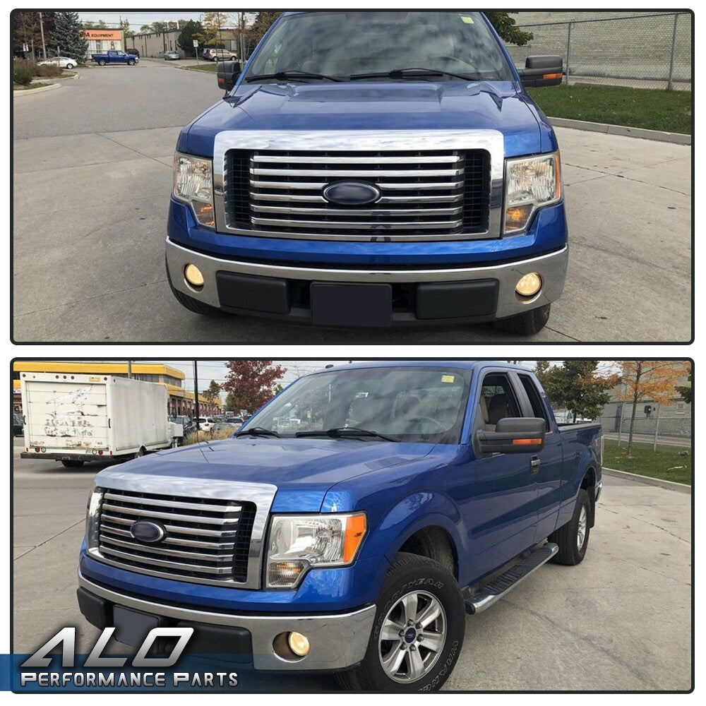 Solid Spare Clear Front Bumper Fog Lights Lamps Fit For 2006-2010 Ford F-150 Left+Right