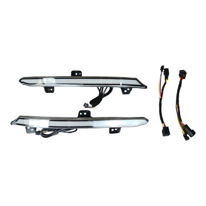 Clear Lens LED Rear Bumper Reflector Lights For 10th Gen Honda Accord 2018-2022