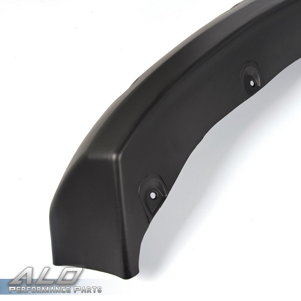 Solid Spare 4pcs Pocket Style Rivet Fender Flares Wheel Cover Fit For 10-17 Ram 2500 3500