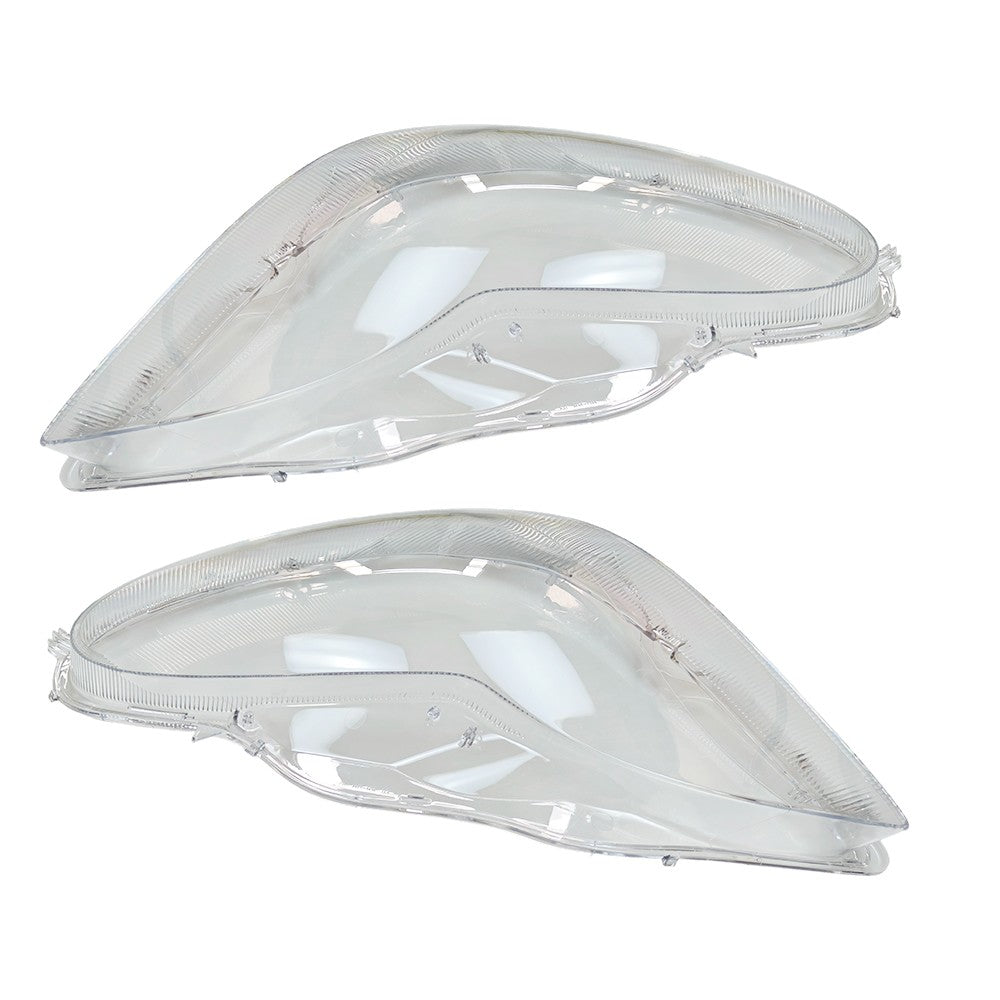 For 06-11 Mercedes Benz W219 CLS350 CLS500 CLS550 A Pair Headlight Lens Cover