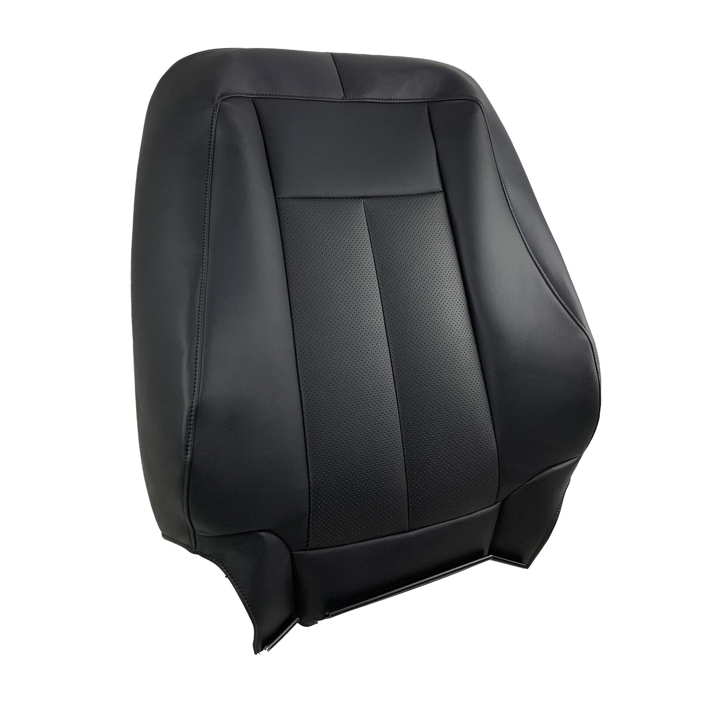 For 2007-2014 Ford Expedition Driver Passenger Bottom Top Leather Seat Cover